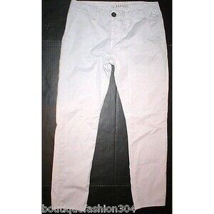 New J Brand Jeans Pants Khaki 25 28 X 27 Crop Womens Skinny Capri Khakis Twill